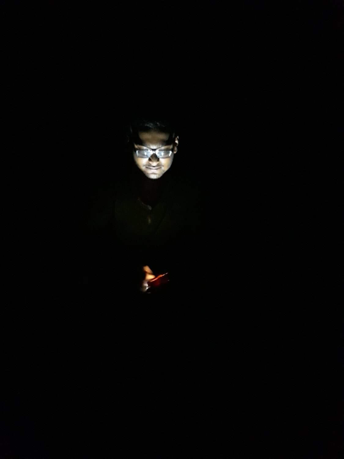 Night Photograph Me