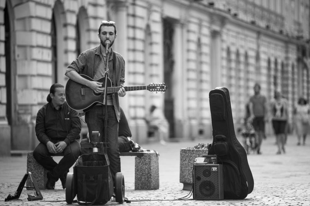 Street performer