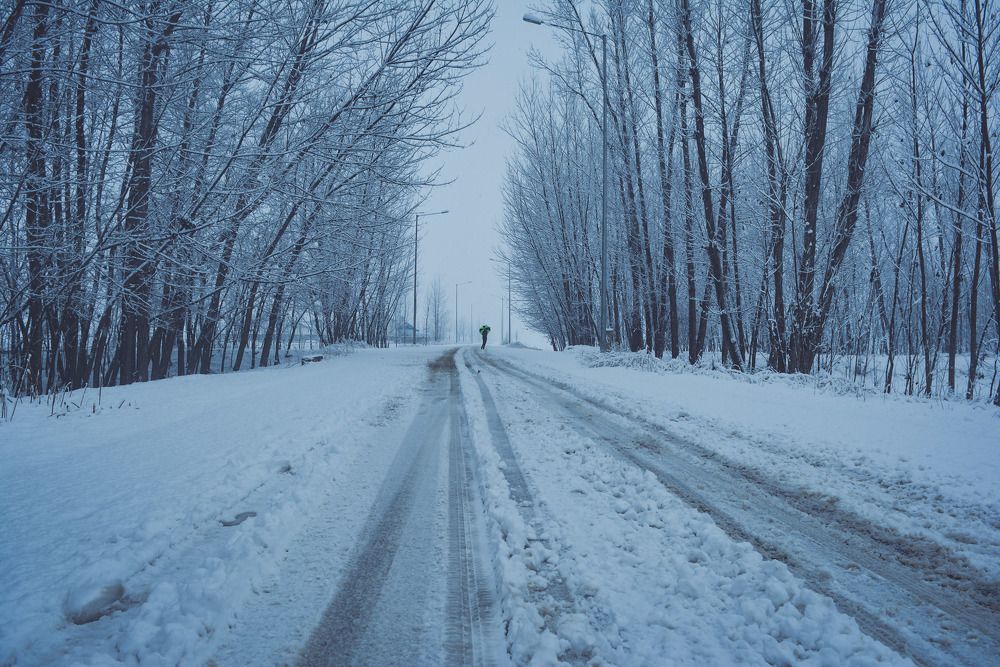 Snowfall in Kashmir