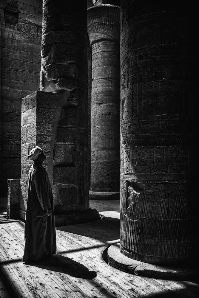 The guard of Philae Temple