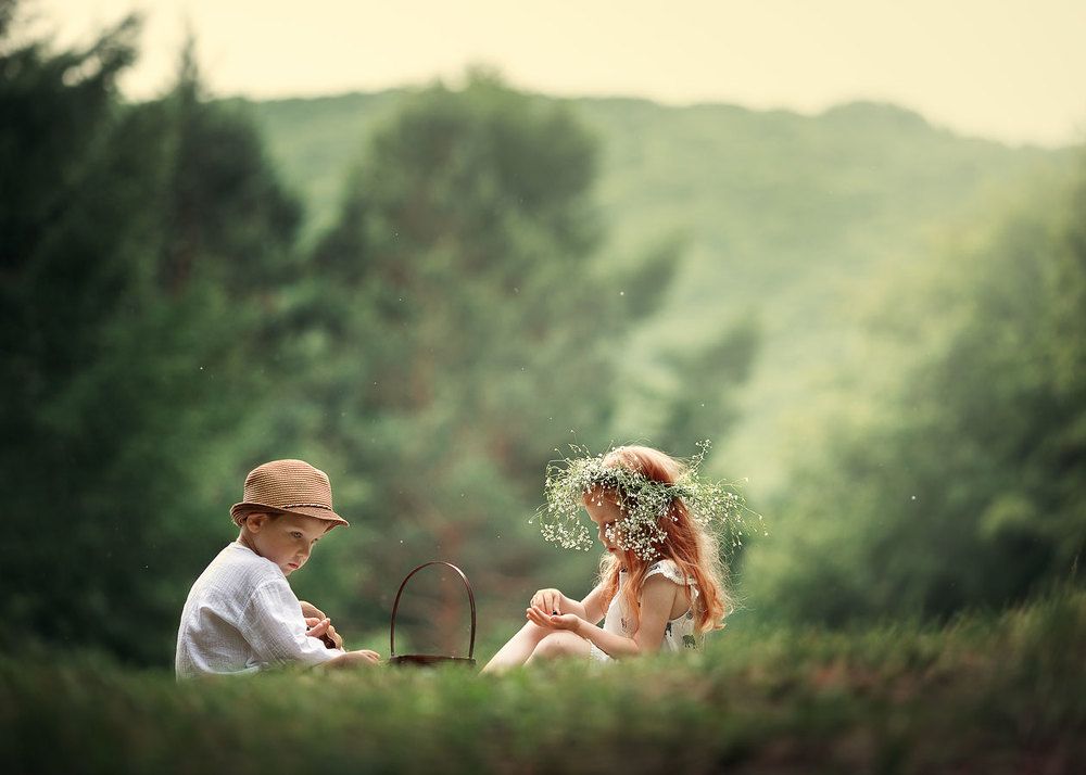 Детство в деревне