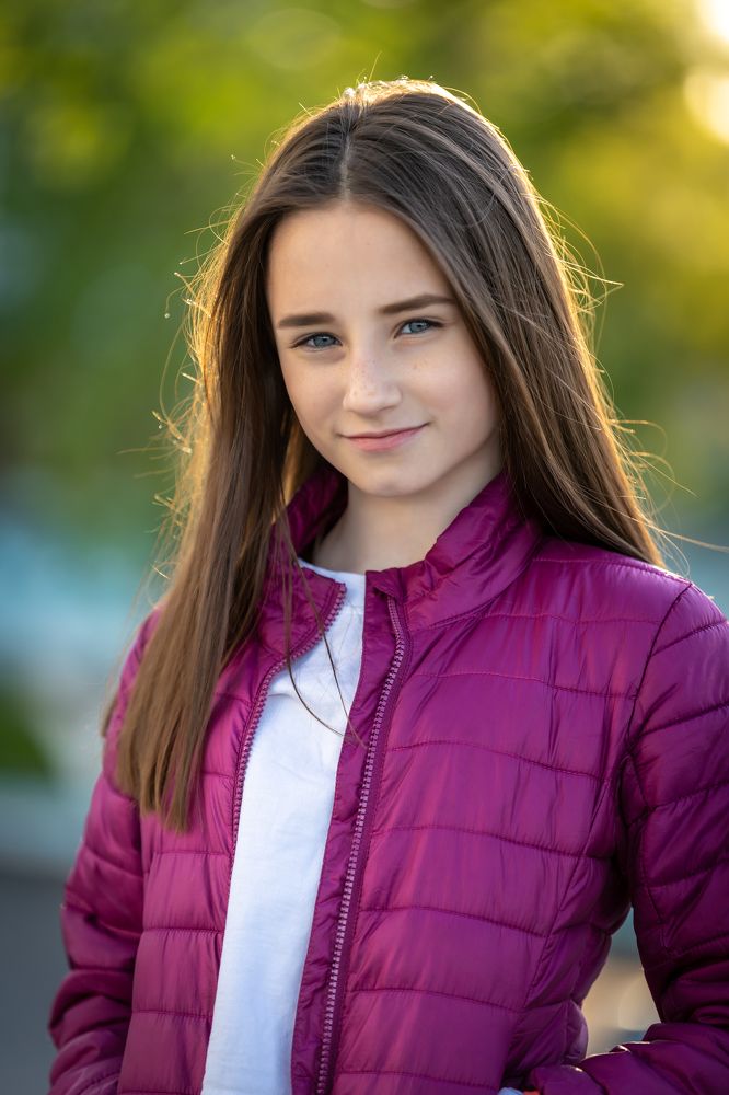 Veronika, sunny evening