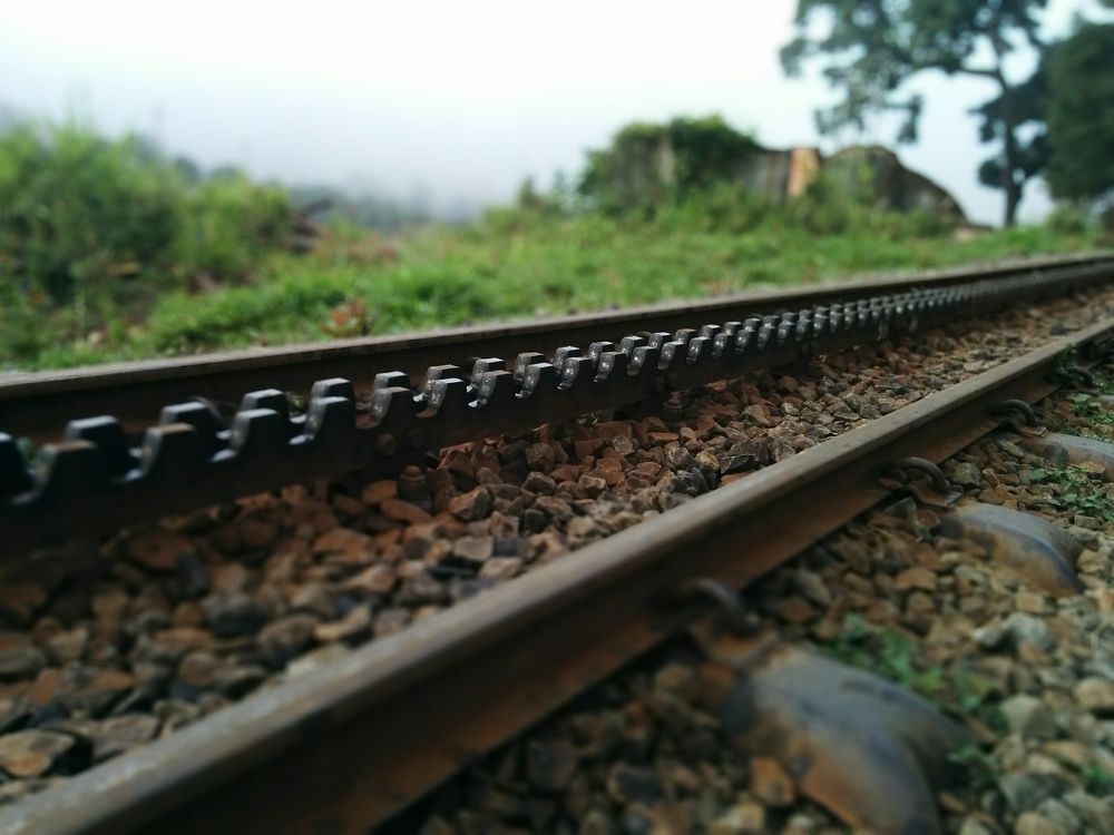 Narrow gauge track