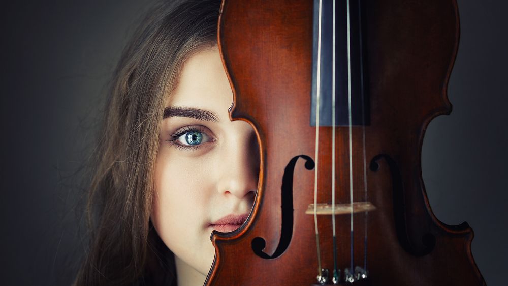 Девочка со скрипкой