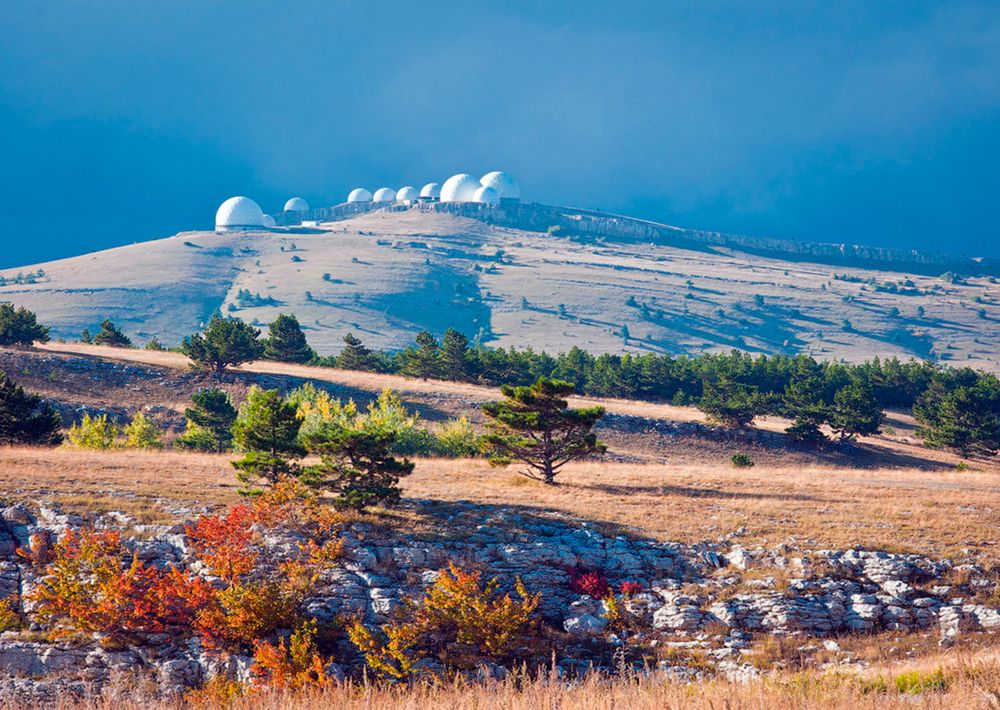 Radar station on the Ay Petri
