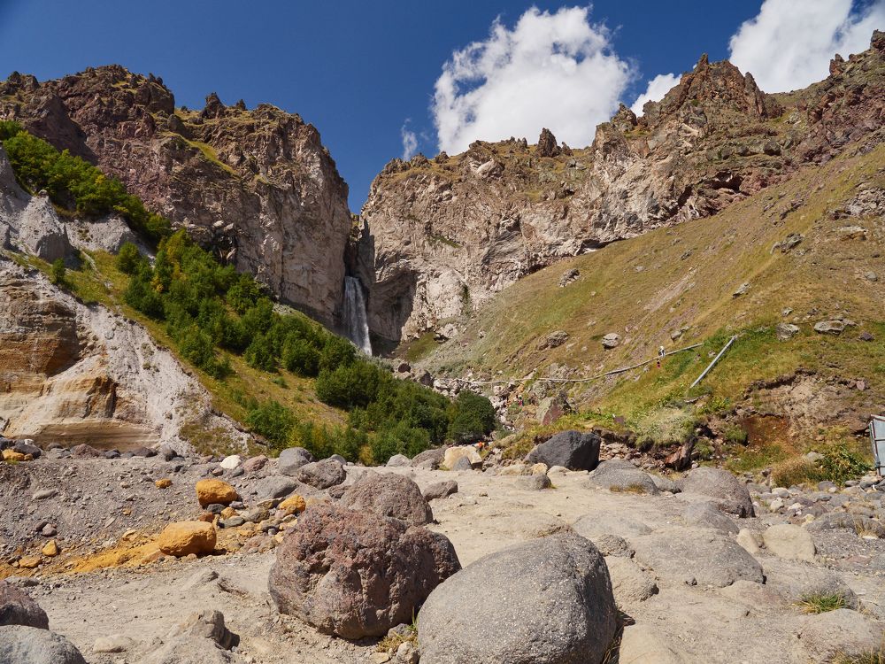 Водопад Султан в урочище Джилы Су