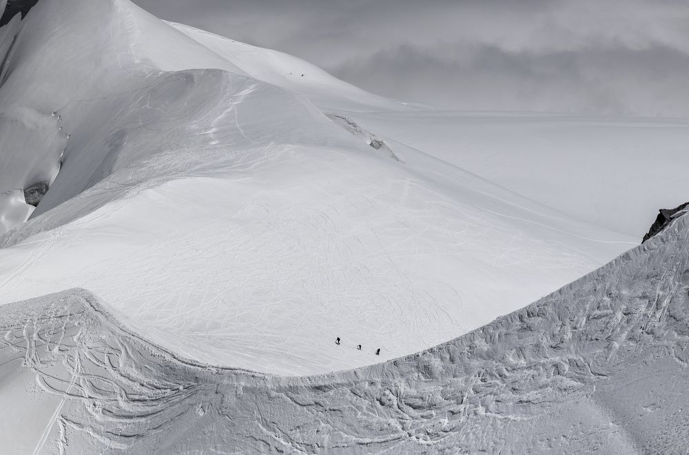 Immensity of the mountain