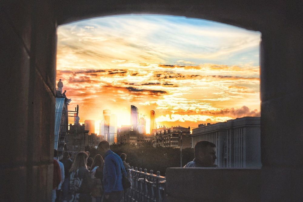 А на закате дня...