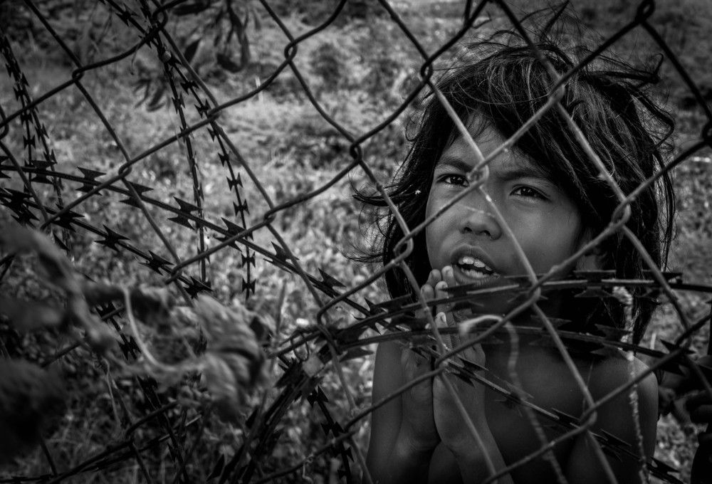 "Please, for your soul"