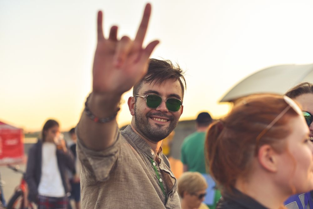 У разгар веселья