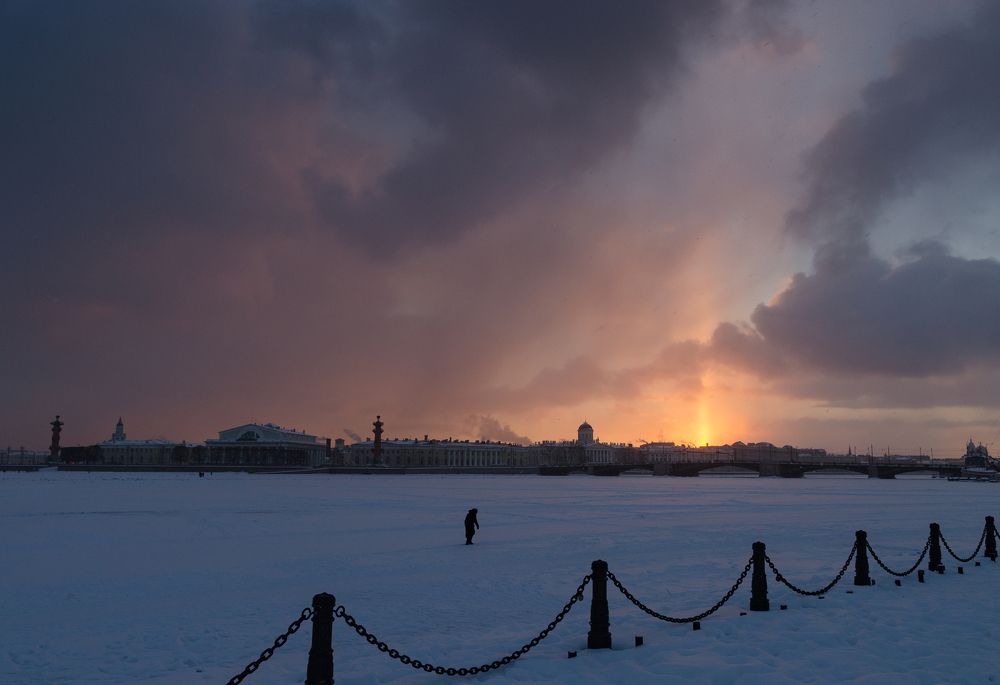 Солнечный факел над Питером