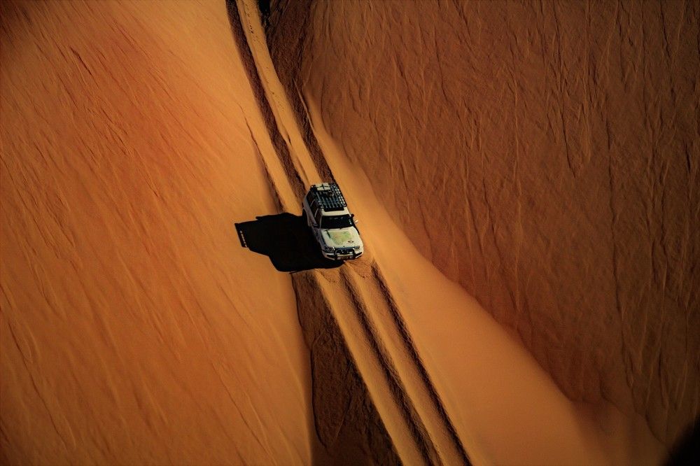 Состязание с природой - преодоление песков