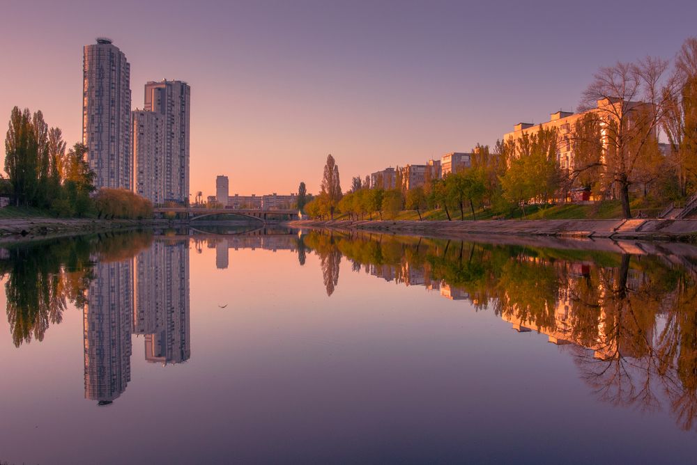 В лучах утреннего света