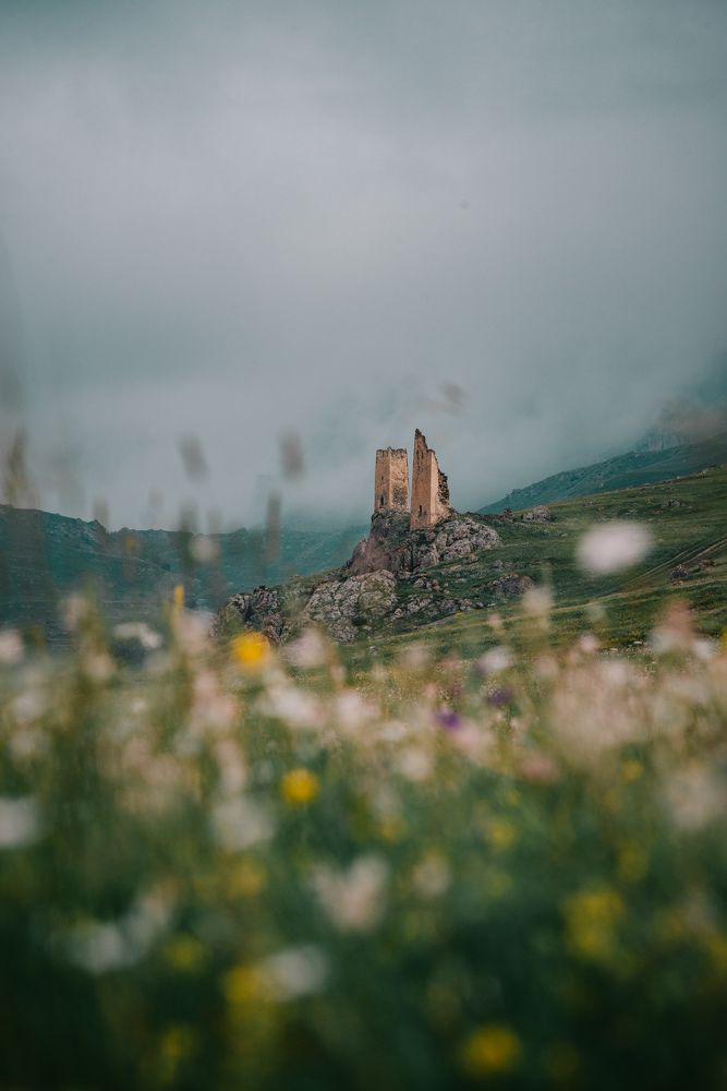 Башни Верхнего Фиагдона. Осетия