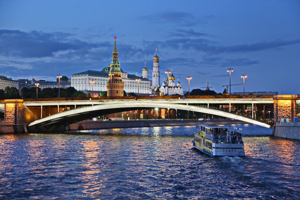 Ночная Москва