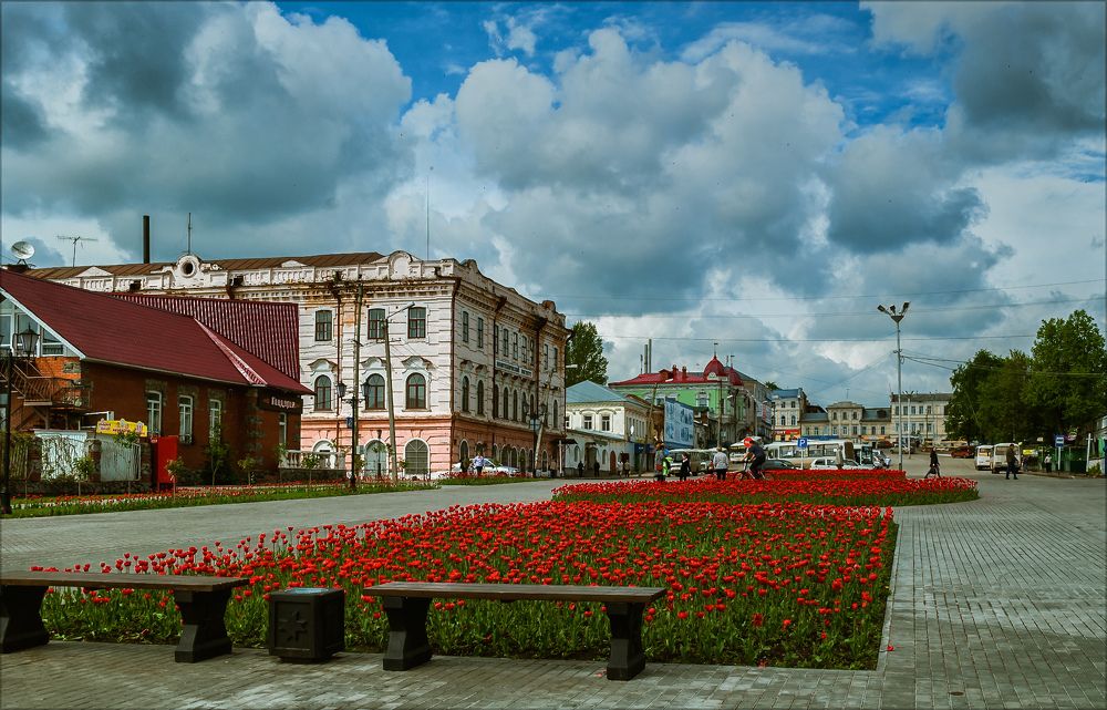Весна в провинциальном городе