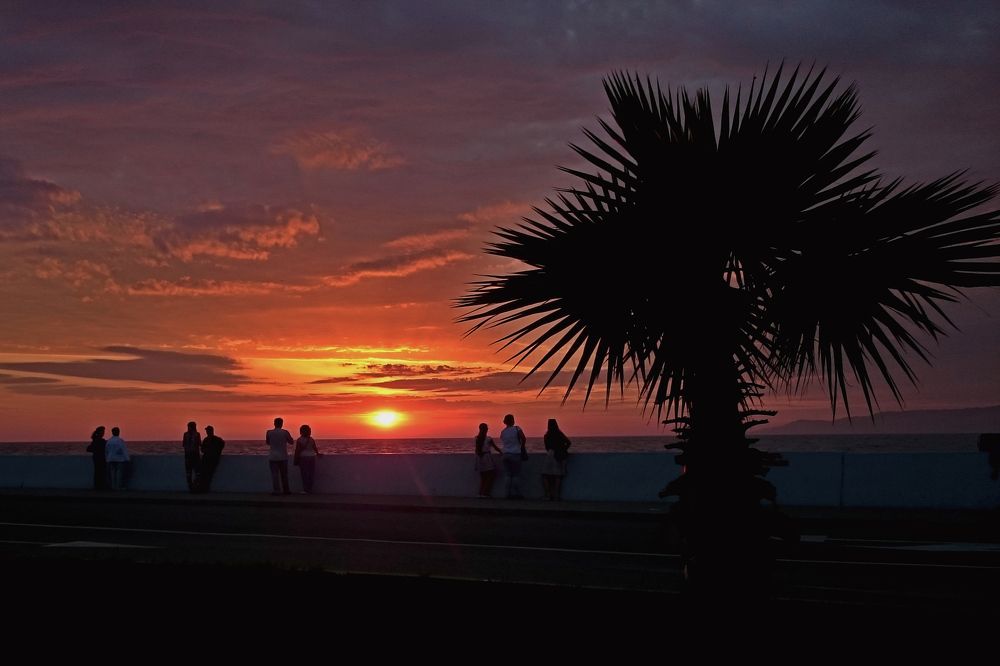 Закат в Сочи