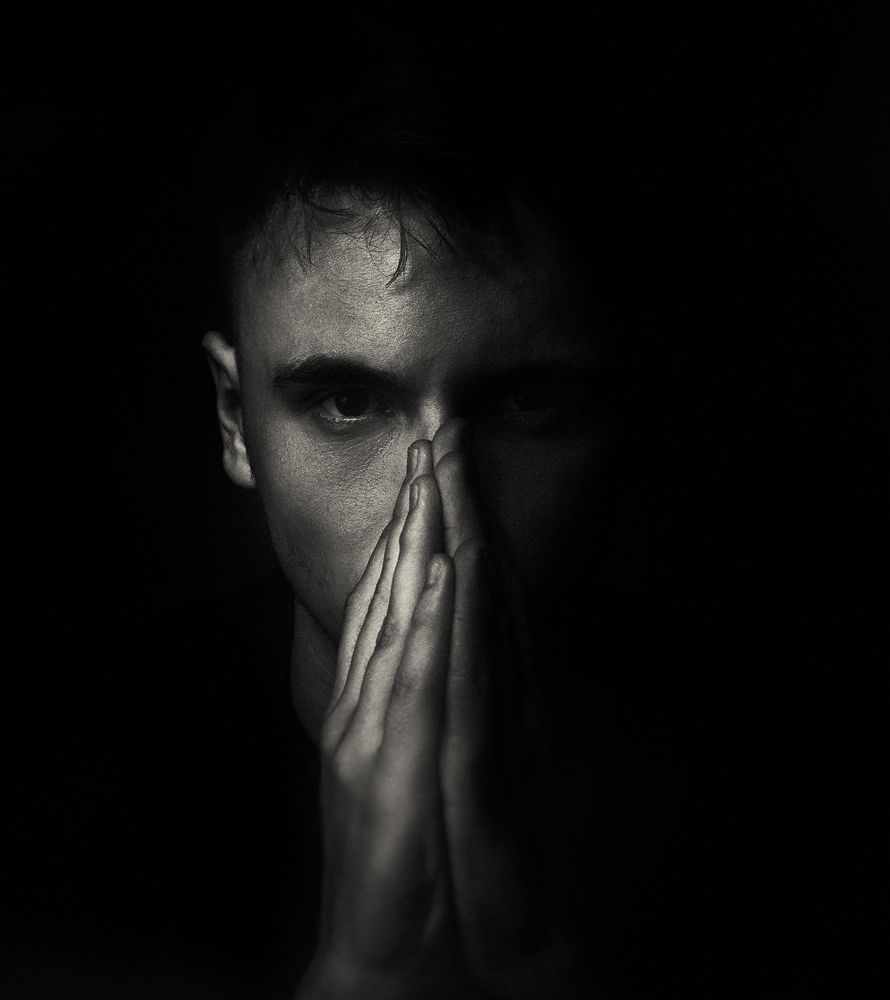 "Even if I walk in a dark valley, I will not be afraid of evil"