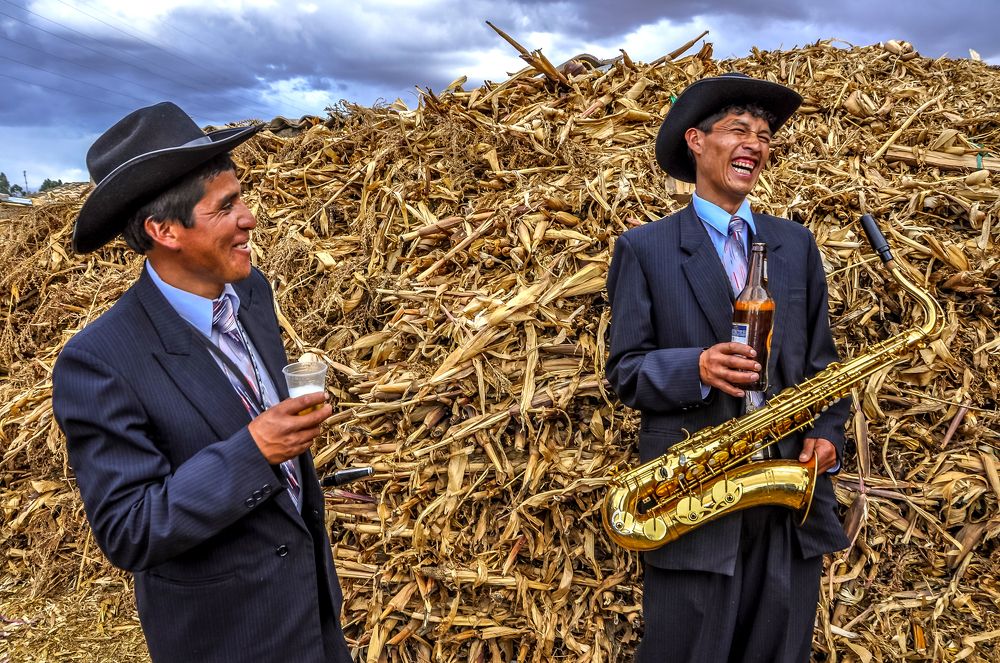 Drunk Funy Musician From Peru