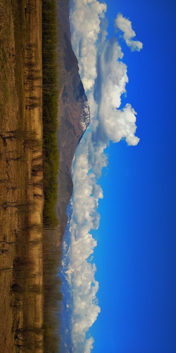 View of Wasterwun Mountains