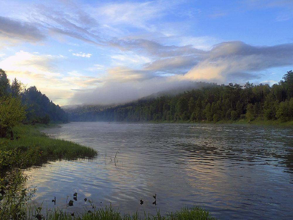 Уфа на закате