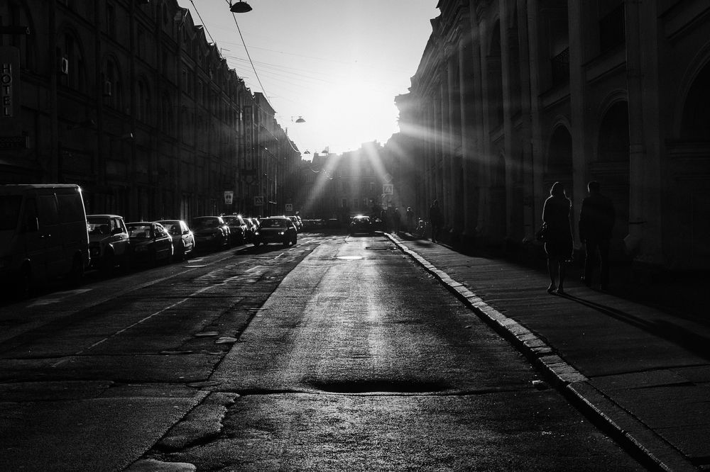 Блеск монохрома Петербурга