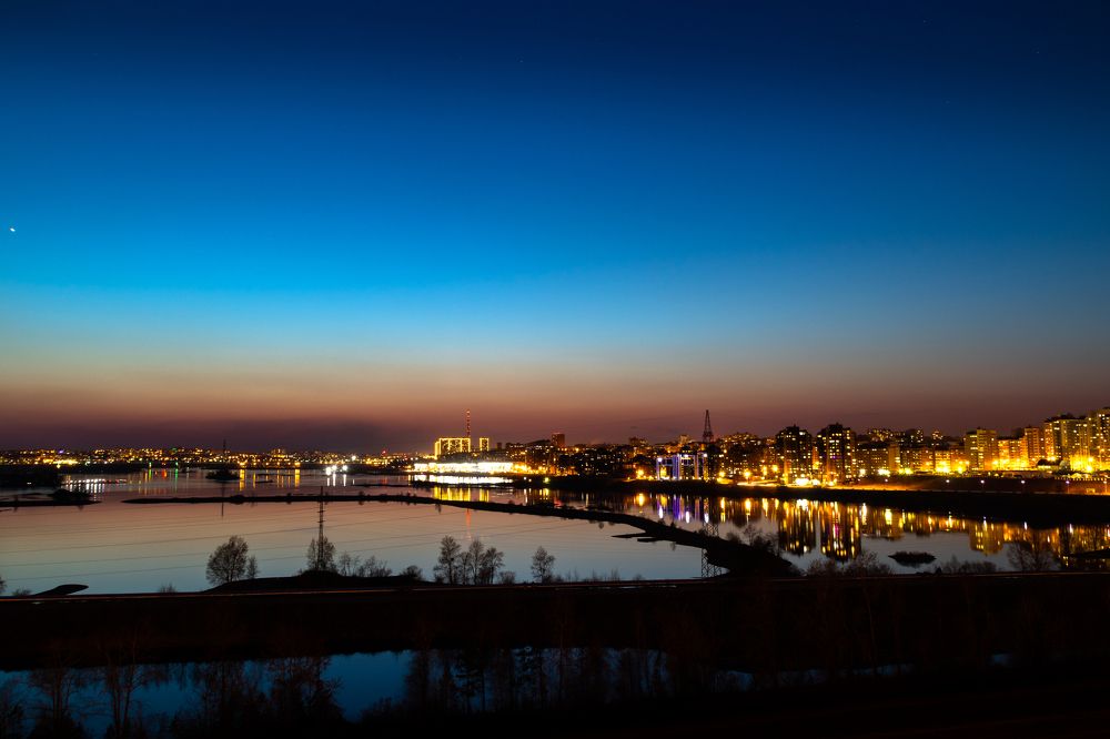 Ночной Иркутск