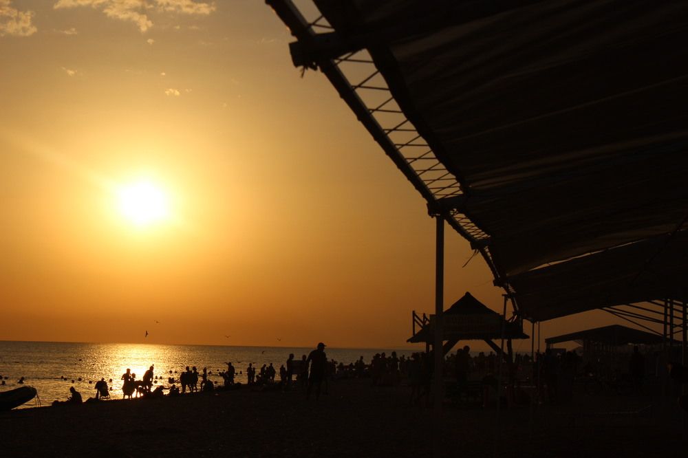 Морской закат