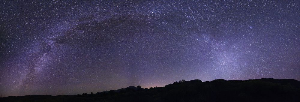 The milky way over Great Sand Dunes