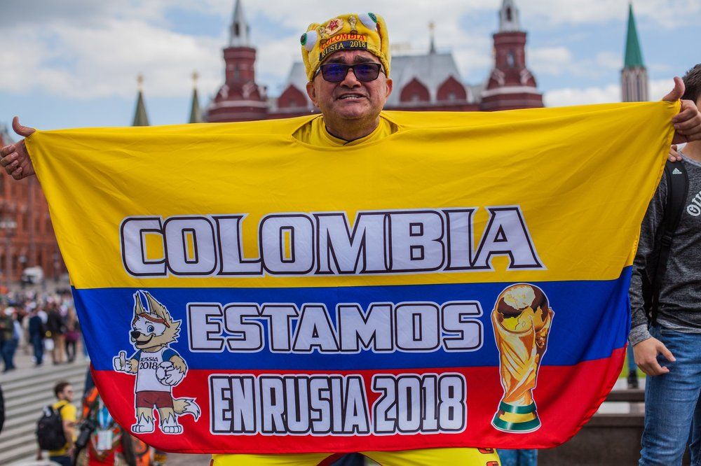 Фанат из Колумбии