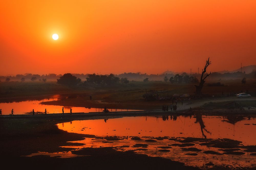 The Taung Tha Man Lake