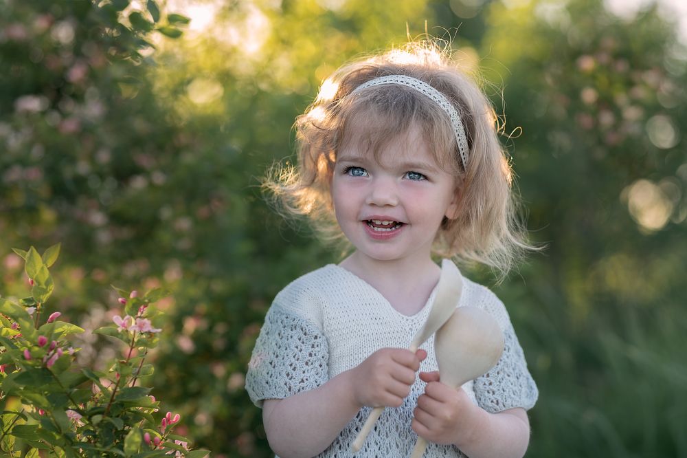 Юная болельщица