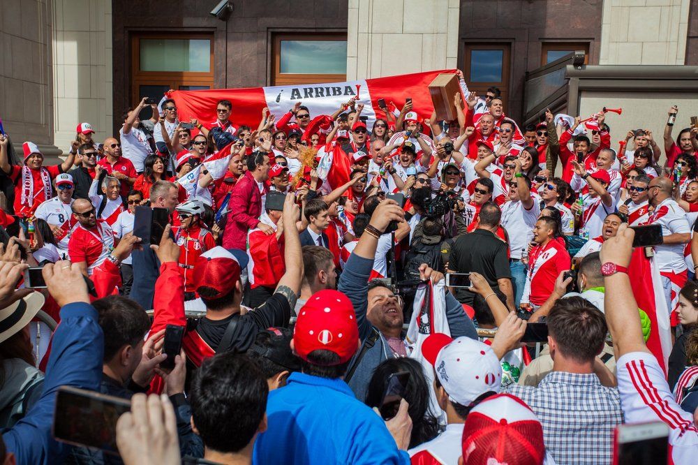 Болельщики сборной Перу