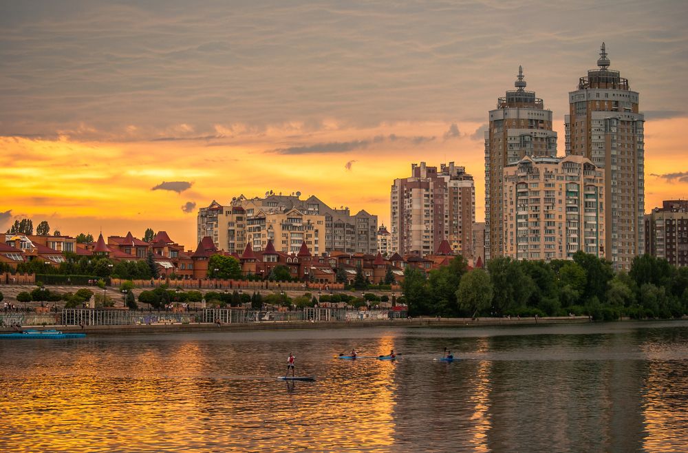 Вечер на Оболони