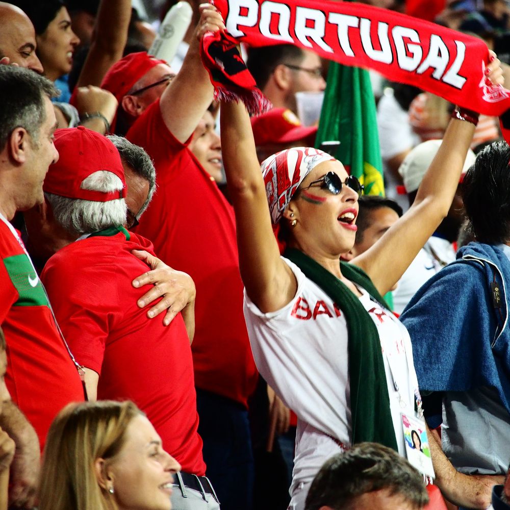 FIFA -2018. Испания-Португалия. Болельщики