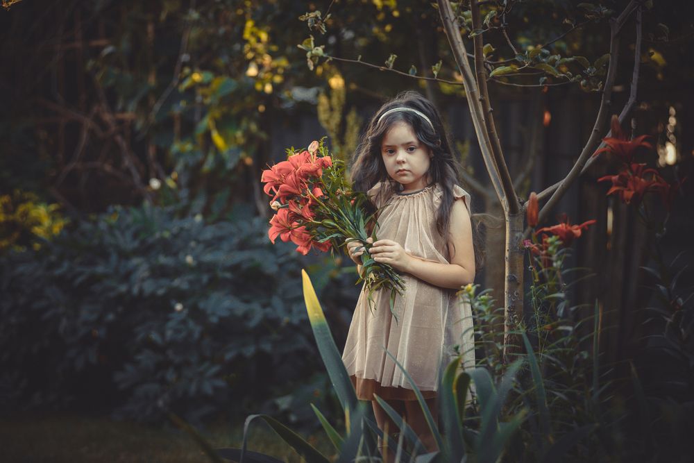 Я заблудилась в утреннем саду...
