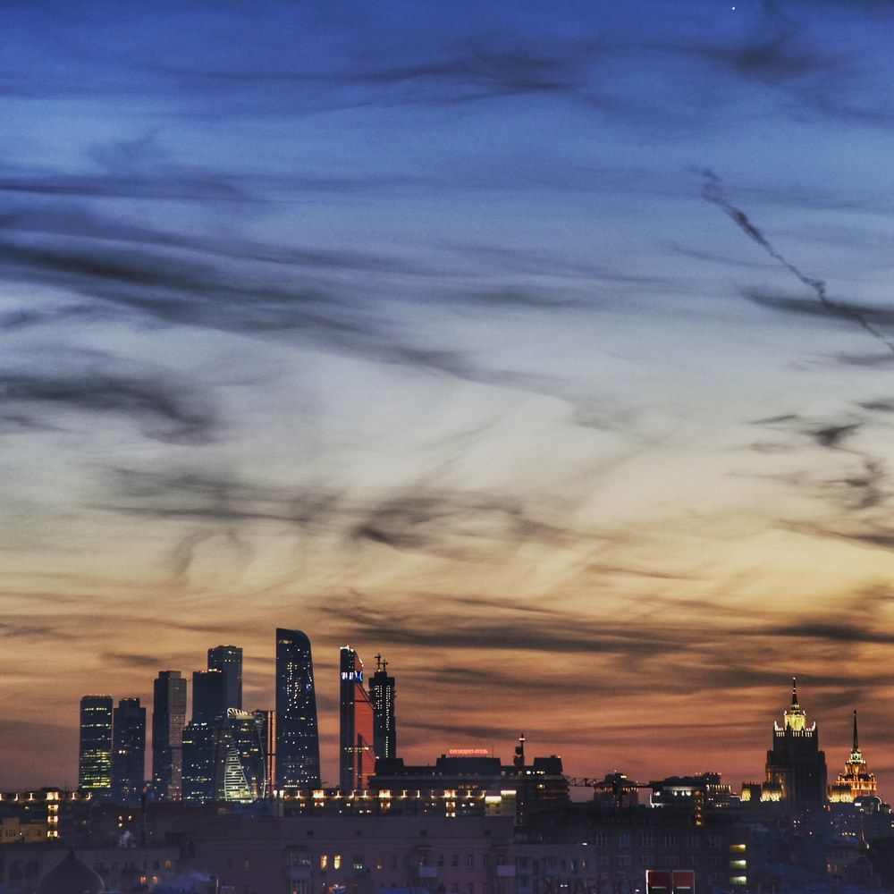 Офисный закат