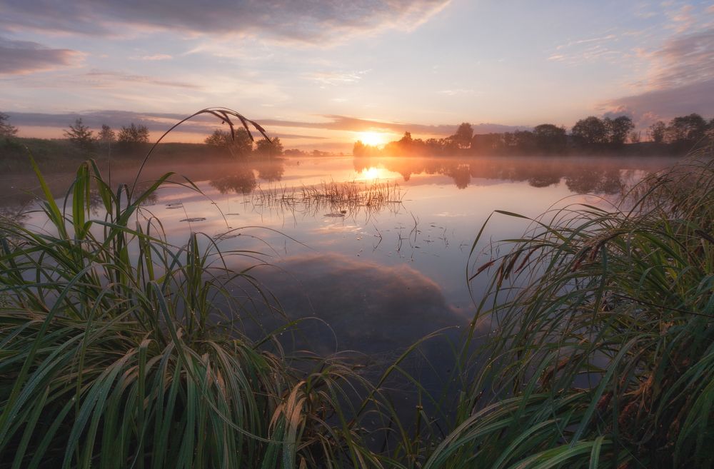Встречая рассвет.