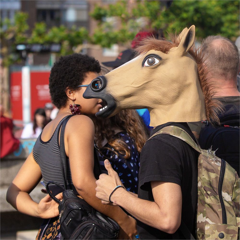 Французский поцелуй.