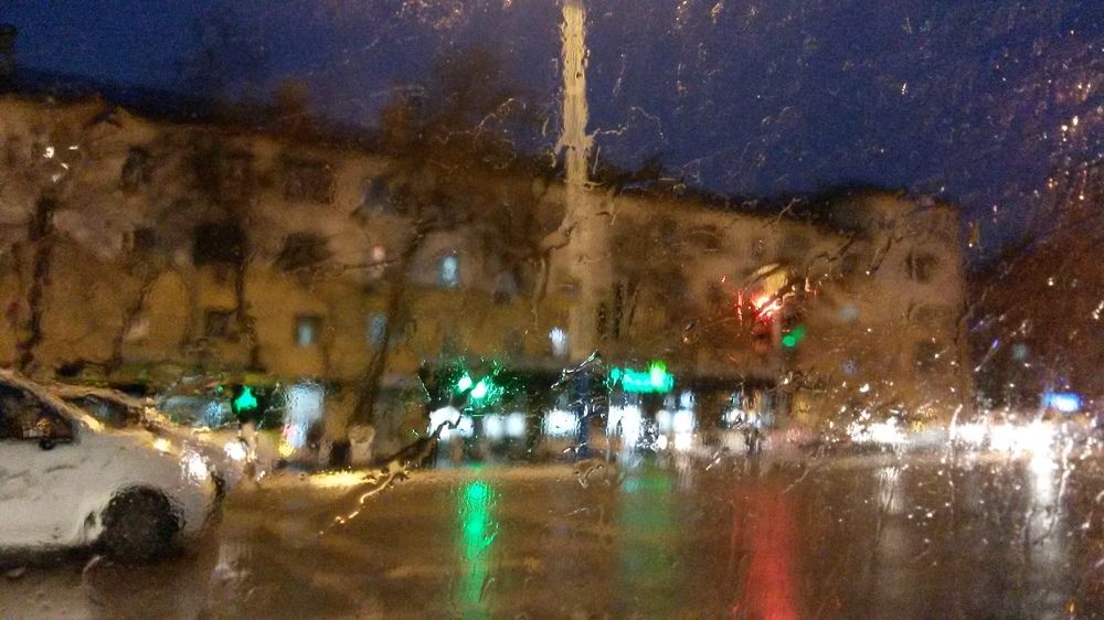 Дождливые краски