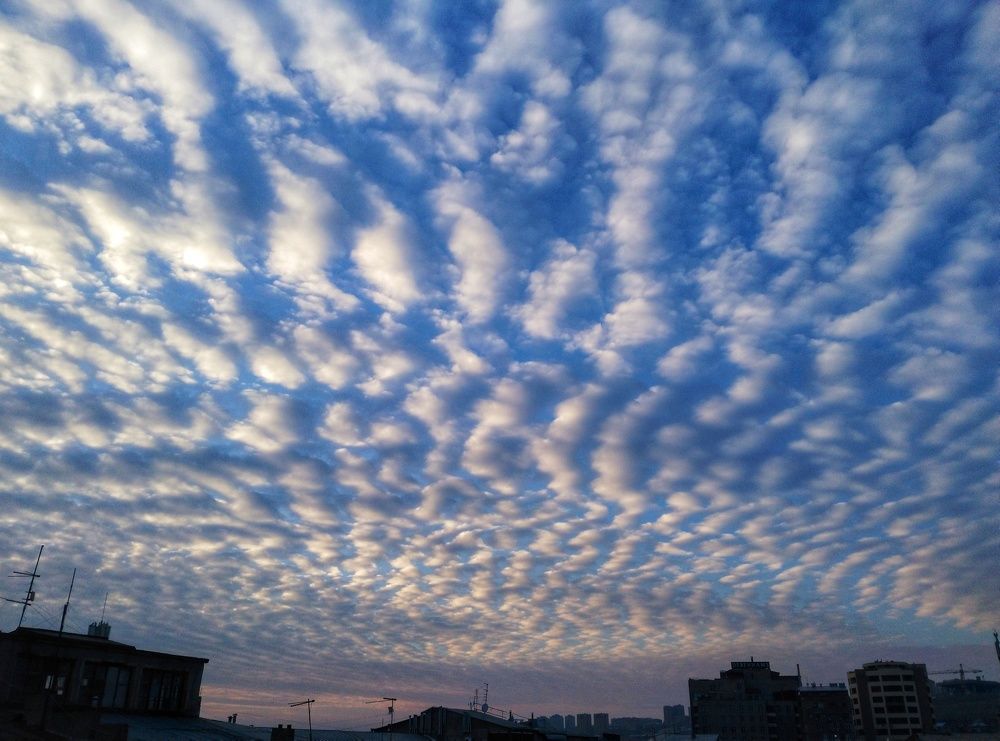 Sunset in Yerevan, Armenia