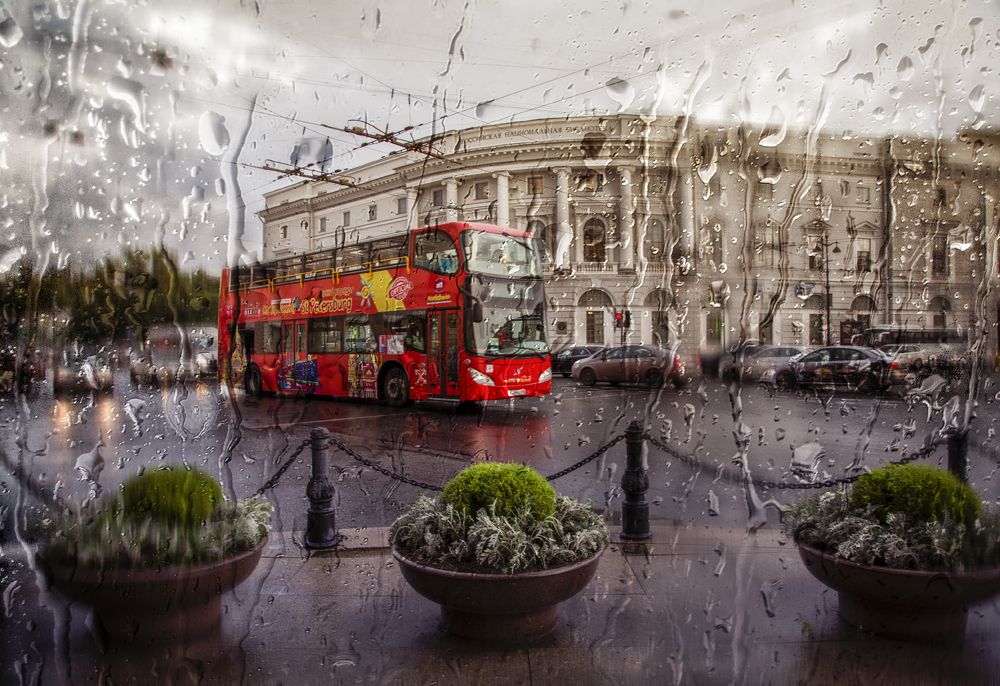 В Петербурге дожди.