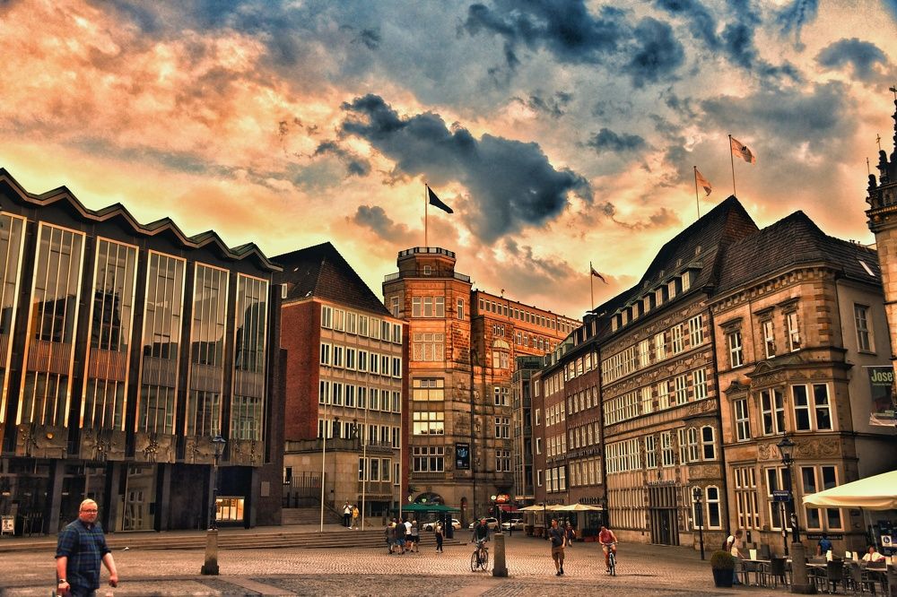 Бремен в закате