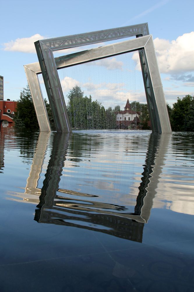 городской фонтан