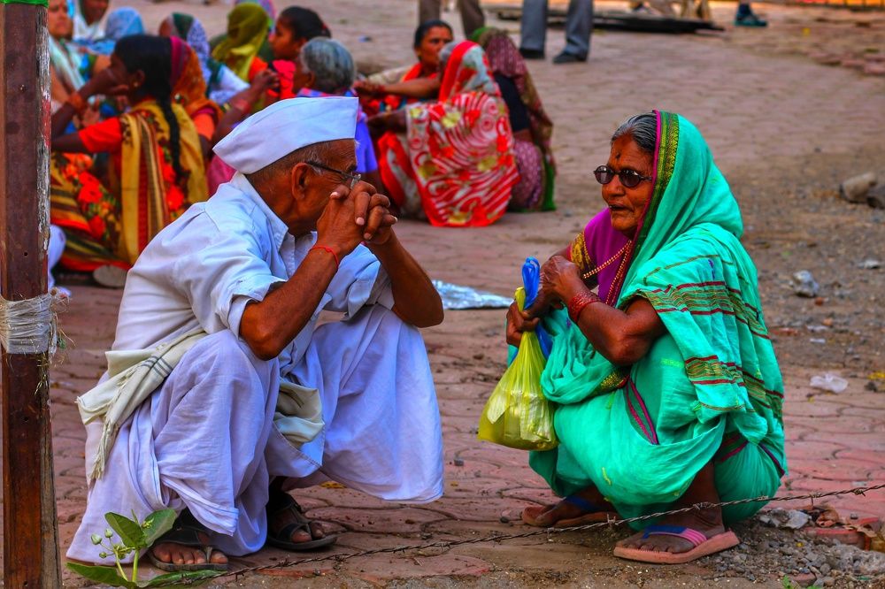 Conversation about ups and downs of life