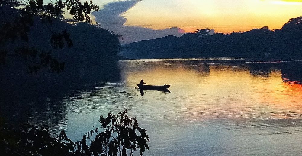 Just before the sunset