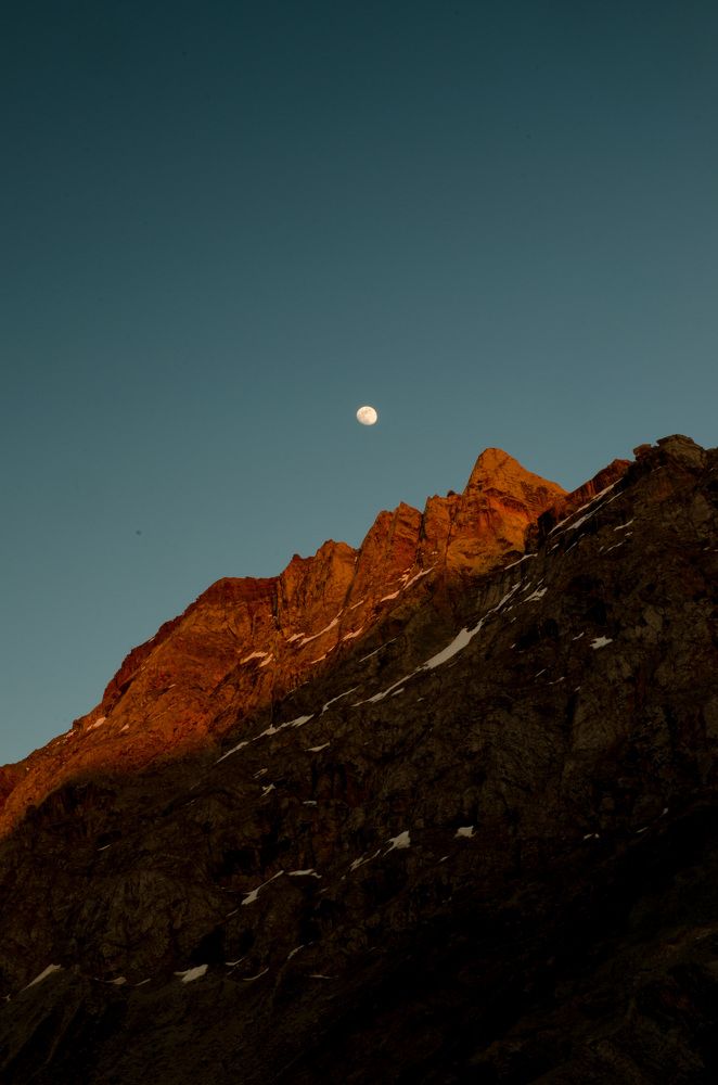 Moon over the Mountains