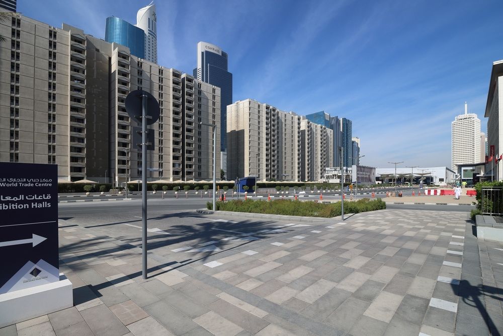 Дубай, район Всемирного торгового центра