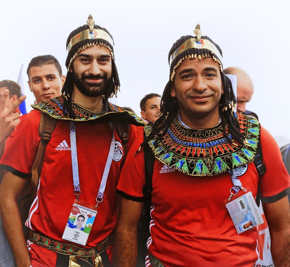 Болельщики в форме!