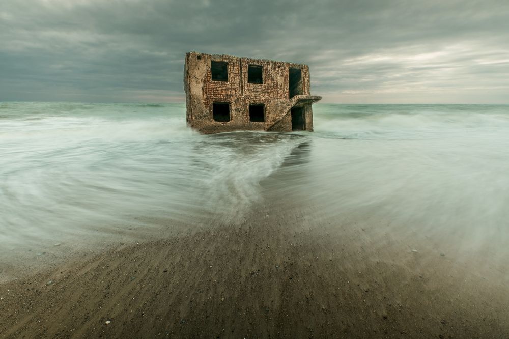 The north fort in city Liepaja